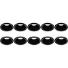 Spotlight Fixture 10 Pack - GU10 Recessed Spotlight Black Aluminum