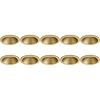 Spot Armatuur 10 Pack - GU10 fitting LED toebehoren - Goud