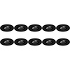 Spot Armatuur 10 Pack - GU10 Fitting LED Toebehoren Zwart Spot Armatuur 10 Pack - GU10 Fitting LED Toebehoren Zwart