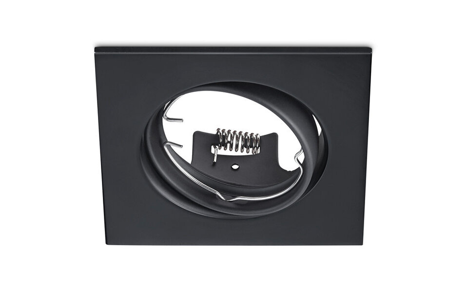 HLW LED Kantelbare Spot Armatuur GU10 - Zwart Aluminium LED Toebehoren met GU10 Fitting HLW LED Kantelbare Spot Armatuur GU10 - Zwart Aluminium LED Toebehoren met GU10 Fitting