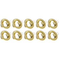 Spot Fixture 10 Pack - GU10 Fitting - Tiltable & Aluminum Spot Fixture 10 Pack - GU10 Fitting - Tiltable & Aluminum