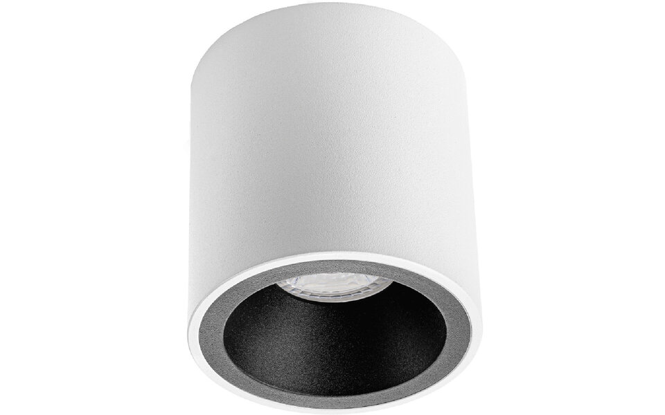 HLW LED Opbouwspot GU10 Pragmi Cliron Pro - Aluminium, Mat Wit/Zwart, Perfect LED toebehoren