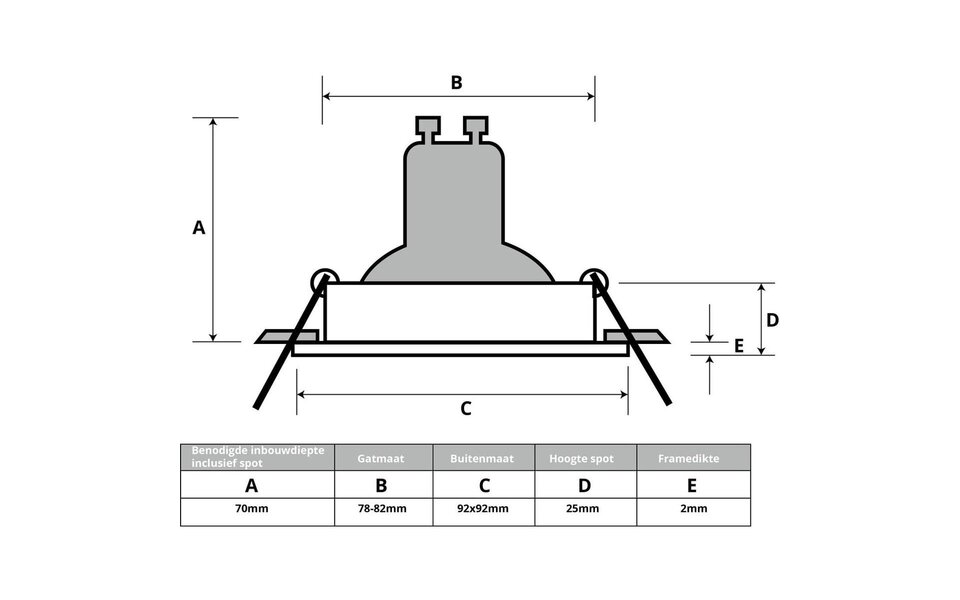 HLW LED Spot Fixture GU10 - Pragmi Borny Pro - Tiltable LED Accessories in Silver HLW LED Spot Fixture GU10 - Pragmi Borny Pro - Tiltable LED Accessories in Silver
