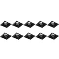 Pragmi Zano Pro Spotlight Fixture 10 Pack - Tiltable GU10 Fitting LED Accessories Pragmi Zano Pro Spotlight Fixture 10 Pack - Tiltable GU10 Fitting LED Accessories