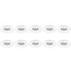 Spotlight Fixture 10 Pack - GU10 Fitting LED Accessories