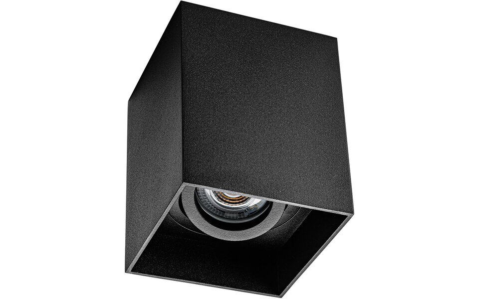 HLW LED Pragmi Luxina Pro Opbouwspot GU10 - Mat Zwart, Kantelbaar & Verdiept LED Toebehoren HLW LED Pragmi Luxina Pro Opbouwspot GU10 - Mat Zwart, Kantelbaar & Verdiept LED Toebehoren