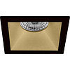 Spot Fixture GU10 Recessed - Black/Gold Aluminum LED Accessories