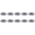Pragmi Aerony Pro 10 Pack GU10 Inbouwspot - Kantelbaar LED Toebehoren Pragmi Aerony Pro 10 Pack GU10 Inbouwspot - Kantelbaar LED Toebehoren