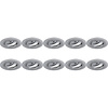 Spot Armatuur 10 Pack - GU10 fitting - Aluminium Kantelbaar