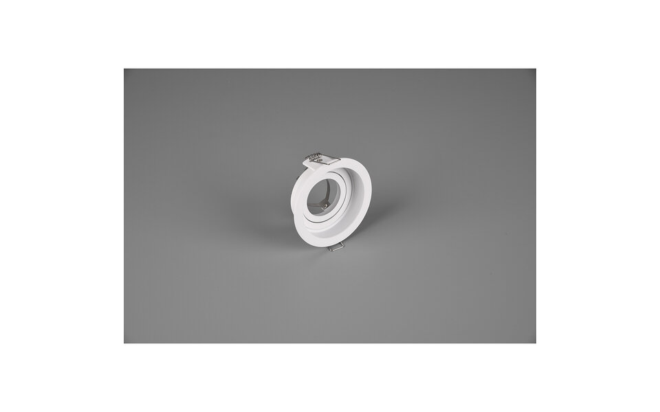 HLW LED Spot Armatuur GU10 - Trion Kenan | Kantelbare, ronde LED inbouwspot wit Ø90 HLW LED Spot Armatuur GU10 - Trion Kenan | Kantelbare, ronde LED inbouwspot wit Ø90