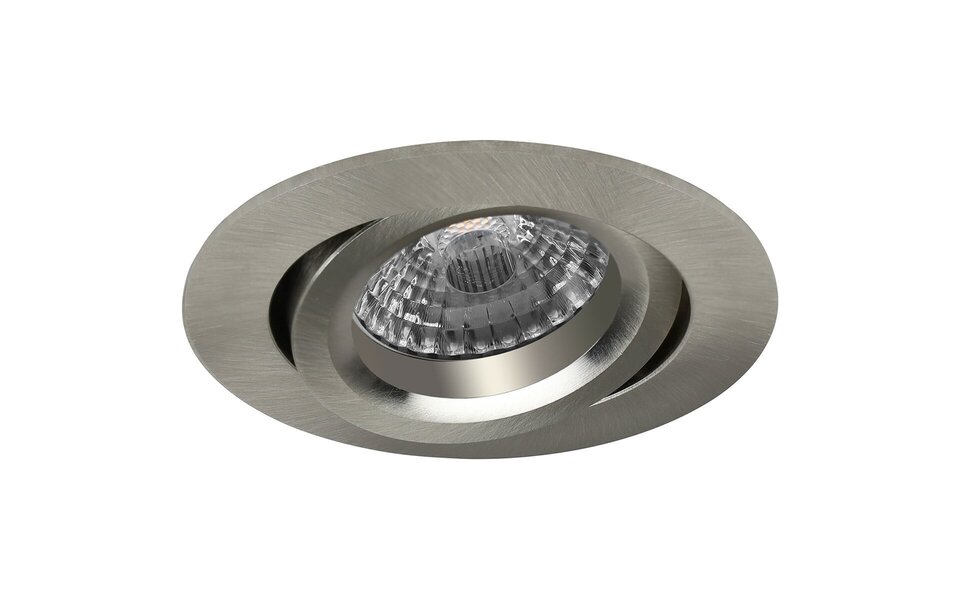 HLW LED Pragmi Aerony Pro 10 Pack Spot Armatuur - GU10 fitting, LED toebehoren, kantelbaar en nikkel