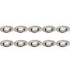 Spot Armatuur 10 Pack - GU10 Fitting LED Toebehoren - Kantelbaar Spot Armatuur 10 Pack - GU10 Fitting LED Toebehoren - Kantelbaar
