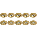 Spot Armatuur 10 Pack - Kantelbare GU10 Fitting - Goud Aluminium LED Toebehoren Spot Armatuur 10 Pack - Kantelbare GU10 Fitting - Goud Aluminium LED Toebehoren
