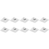 Spot Armatuur 10 Pack - Kantelbaar GU10 fitting LED toebehoren