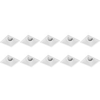 Spot Armatuur 10 Pack - Kantelbaar GU10 fitting LED toebehoren Spot Armatuur 10 Pack - Kantelbaar GU10 fitting LED toebehoren