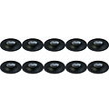 Pragmi Nora Pro 10 Pack Spot Fixture - GU10 Recessed Spot - Black LED Accessories