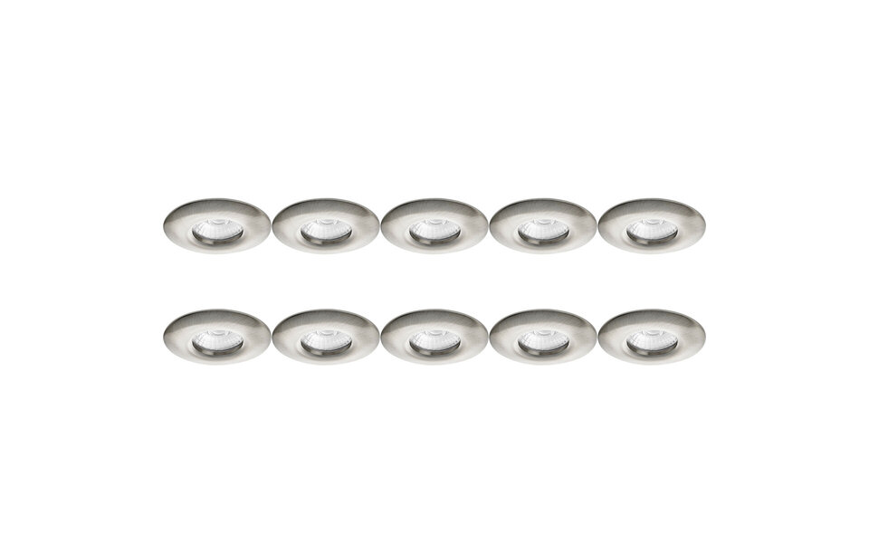 HLW LED Pragmi Luno Pro Spot Fixture 10 Pack - GU10 Fitting, LED Accessories, IP65 Waterproof HLW LED Pragmi Luno Pro Spot Fixture 10 Pack - GU10 Fitting, LED Accessories, IP65 Waterproof