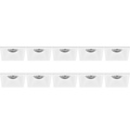 Spotlight Fixture 10 Pack - Pragmi Pollon Pro - GU10 fitting - LED accessories