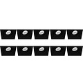Pragmi Nivas Pro Spot Armatuur 10 Pack - GU10 fitting - Trimless, kantelbaar LED toebehoren zwart