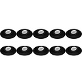 Spot Armatuur 10 Pack - Kantelbare GU10 Fitting - LED Toebehoren Zwart Trimless