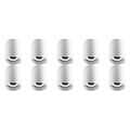 Surface-Mounted Spotlight 10 Pack - Pragmi Luxina Pro - Tiltable with GU10 Fitting LED Accessories Surface-Mounted Spotlight 10 Pack - Pragmi Luxina Pro - Tiltable with GU10 Fitting LED Accessories