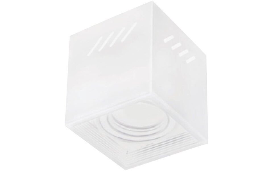 HLW LED Opbouwspot GU10 - Frino Kantelbaar - Glans Wit Aluminium - LED Toebehoren HLW LED Opbouwspot GU10 - Frino Kantelbaar - Glans Wit Aluminium - LED Toebehoren