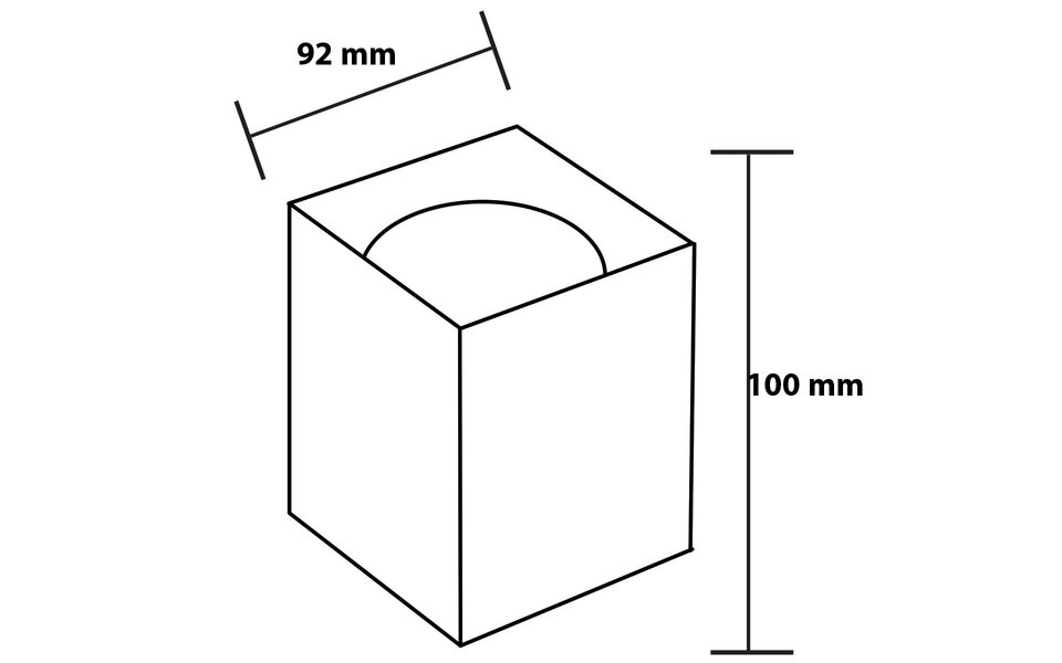 HLW LED Surface-mounted spotlight GU10 - Frino Tiltable - Gloss White Aluminum - LED Accessories