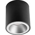 Pragmi Cliron Pro Opbouwspot GU10 - Mat Zwart/Zilver - Modern LED Toebehoren