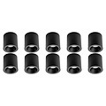 Opbouwspot 10 Pack Pragmi Cliron Pro - GU10 Lamp Fitting - Mat Zwart Aluminium Opbouwspot 10 Pack Pragmi Cliron Pro - GU10 Lamp Fitting - Mat Zwart Aluminium
