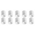 Surface-mounted spotlight 10-pack - Pragmi Cliron Pro - GU10 fitting - LED accessories