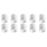 Opbouwspot 10 Pack - Pragmi Cliron Pro - GU10 Lamp Fitting Opbouwspot 10 Pack - Pragmi Cliron Pro - GU10 Lamp Fitting