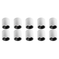 Surface-mounted spotlight 10 Pack Pragmi Cliron Pro - GU10 Lamp Fitting Surface-mounted spotlight 10 Pack Pragmi Cliron Pro - GU10 Lamp Fitting