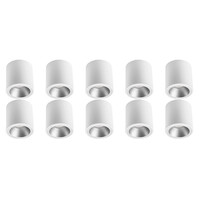 Opbouwspot 10 Pack - GU10 fitting - LED toebehoren Opbouwspot 10 Pack - GU10 fitting - LED toebehoren