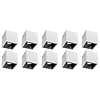 Surface-mounted spotlight 10-pack - Pragmi Cliron Pro - GU10 lamp fitting