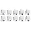 Opbouwspot 10 Pack - Pragmi Cliron Pro - GU10 Lamp Fitting