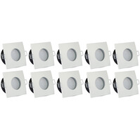 Spot Armatuur 10 Pack - Waterdicht IP65 - GU10 fitting Spot Armatuur 10 Pack - Waterdicht IP65 - GU10 fitting
