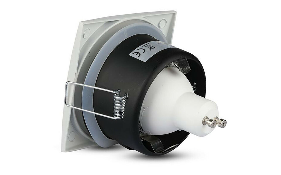 HLW LED Spot Armatuur 10 Pack - Waterdicht IP65 - Vierkant - Aluminium - Zonder GU10 fitting HLW LED Spot Armatuur 10 Pack - Waterdicht IP65 - Vierkant - Aluminium - Zonder GU10 fitting