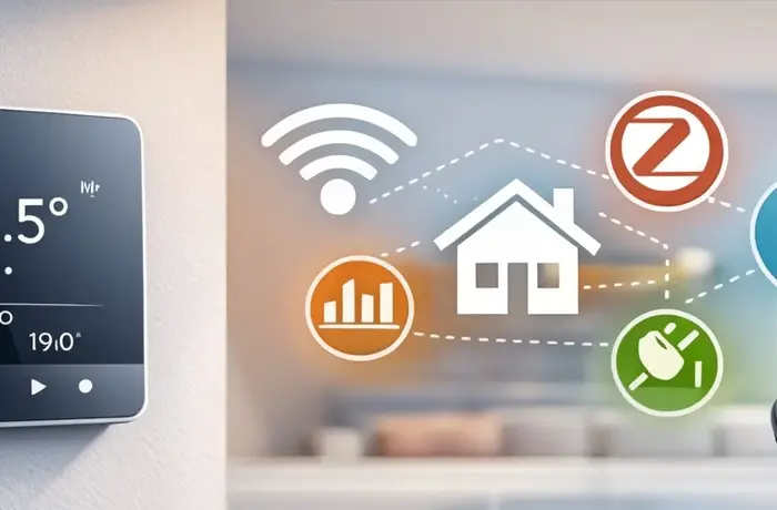 Complete gids voor slimme thermostaten: types, installatie, WiFi vs Zigbee & besparen.
