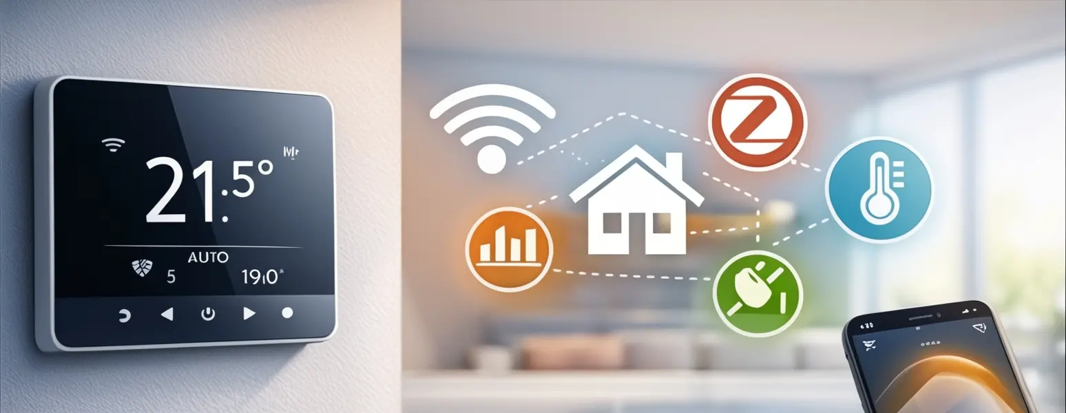 Complete gids voor slimme thermostaten: types, installatie, WiFi vs Zigbee & besparen.