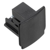 Philips End Cap 3-Phase Track Black