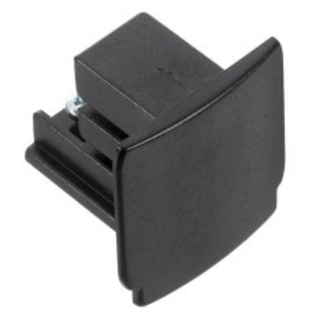 Philps Philips End Cap 3-Phase Track Black