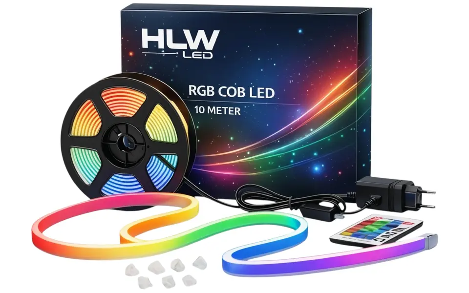 HLW LED Smart LED Strip Aigi - Dimbaar RGB 5 meter WiFi LED lamp