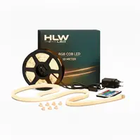 Dimmable LED Strip Set 5m - Warm White 3000K - Waterproof IP65