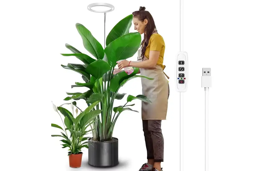 Moeslamp USB Ring LED Grow Light | Full spectrum | XXL