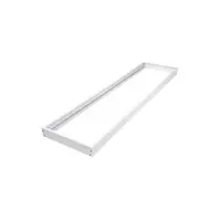 Opbouwframe voor LED-paneel 30x150 cm – Wit