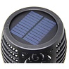 HLW LED LED Solar Priklamp/Fakkel Tuinverlichting met Zonne-energie - Aptoza Torky - Dag en Nacht Sensor - 0.2W - Mat Zwart - Kunststof