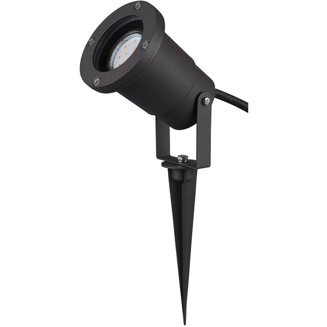 HLW LED Prikspot met Stekker - Trion Ubani - GU10 Fitting - Antraciet - Aluminium HLW LED Prikspot met Stekker - Trion Ubani - GU10 Fitting - Antraciet - Aluminium