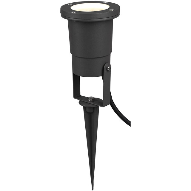 HLW LED Prikspot met Stekker - Trion Ubani - GU10 Fitting - Antraciet - Aluminium HLW LED Prikspot met Stekker - Trion Ubani - GU10 Fitting - Antraciet - Aluminium