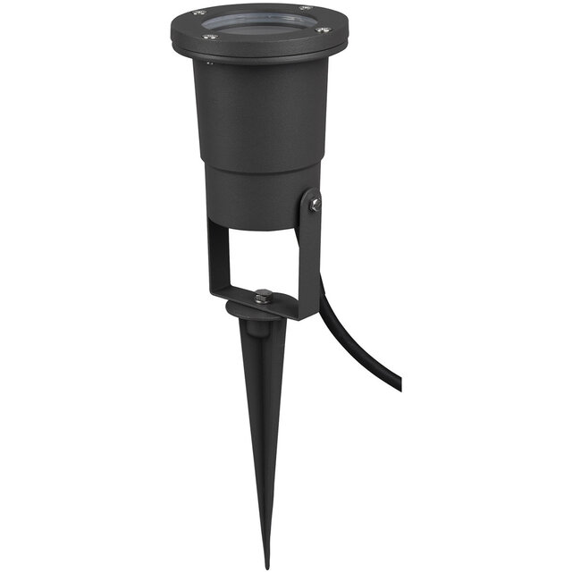 HLW LED Prikspot met Stekker - Trion Ubani - GU10 Fitting - Antraciet - Aluminium HLW LED Prikspot met Stekker - Trion Ubani - GU10 Fitting - Antraciet - Aluminium