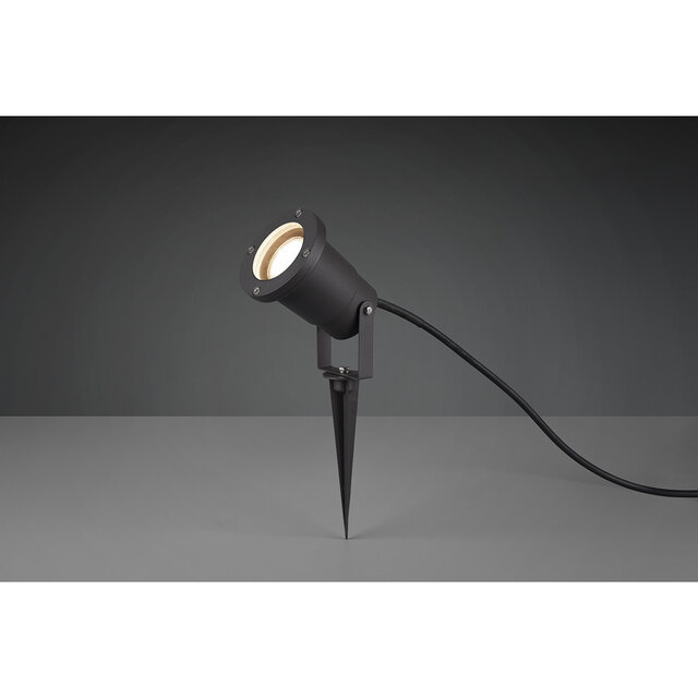 HLW LED Prikspot met Stekker - Trion Ubani - GU10 Fitting - Antraciet - Aluminium HLW LED Prikspot met Stekker - Trion Ubani - GU10 Fitting - Antraciet - Aluminium